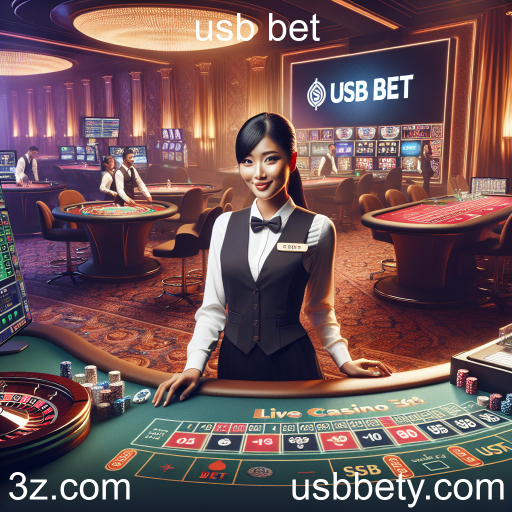 A Experiência Imersiva do Cassino Ao Vivo no USB Bet